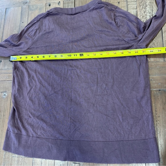Cos Berry Mauve Wool Silk Pullover Sweater Women’s Large Minimalist Jumper - Picture 8 of 8
